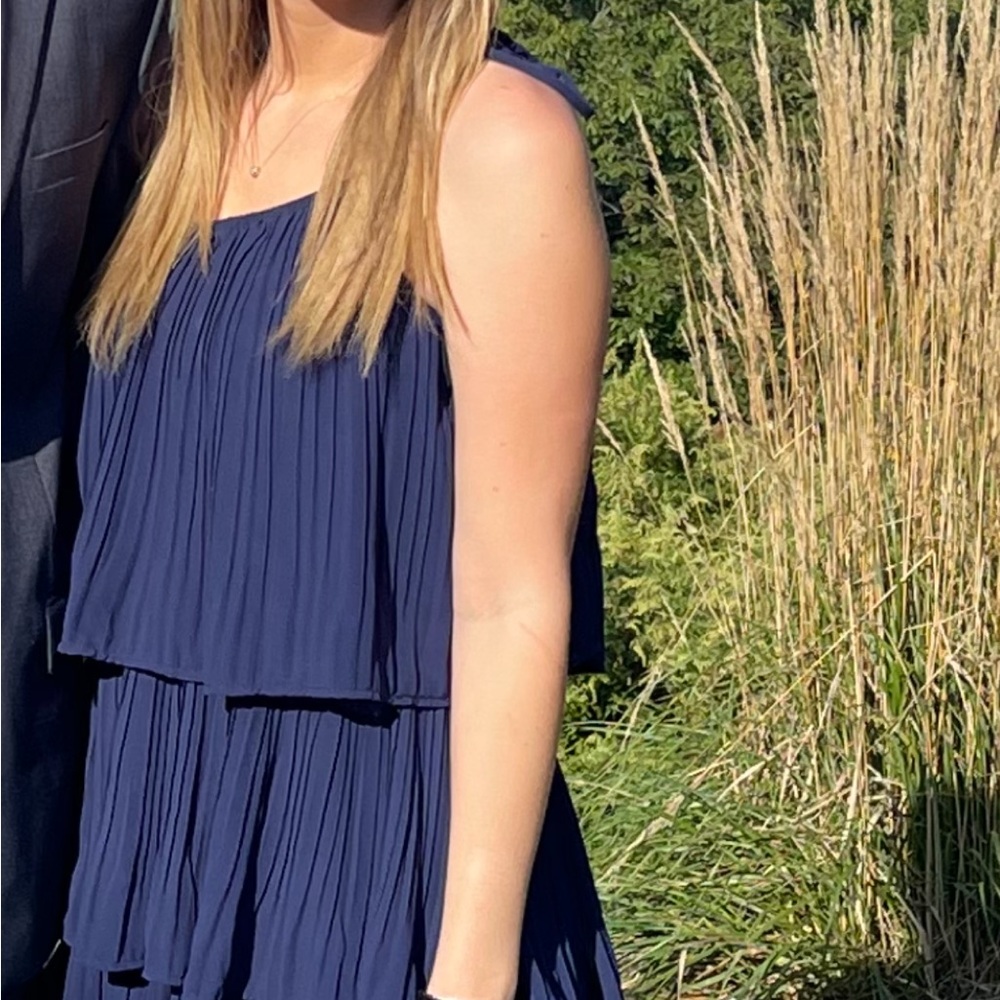 Navy dress worn to 1 wedding it’s Lulus!